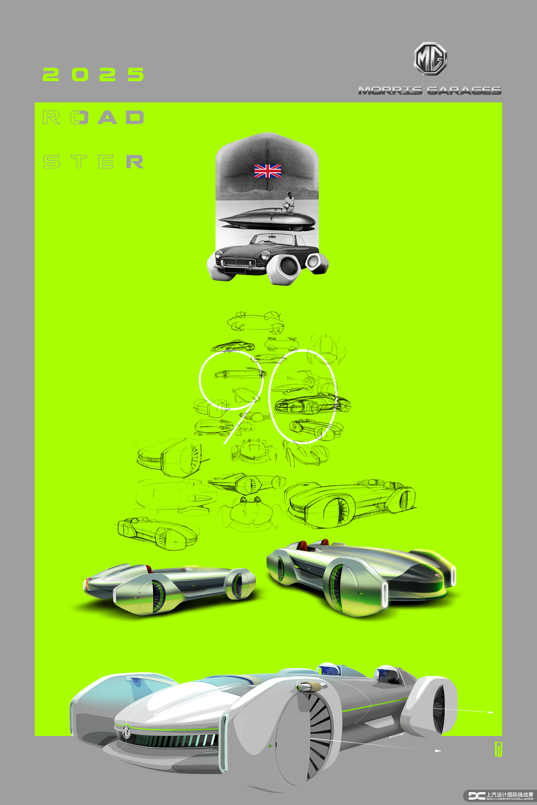 FUTING，ROAD STER，Competition，Automobile design，Roewe mg，SAIC，