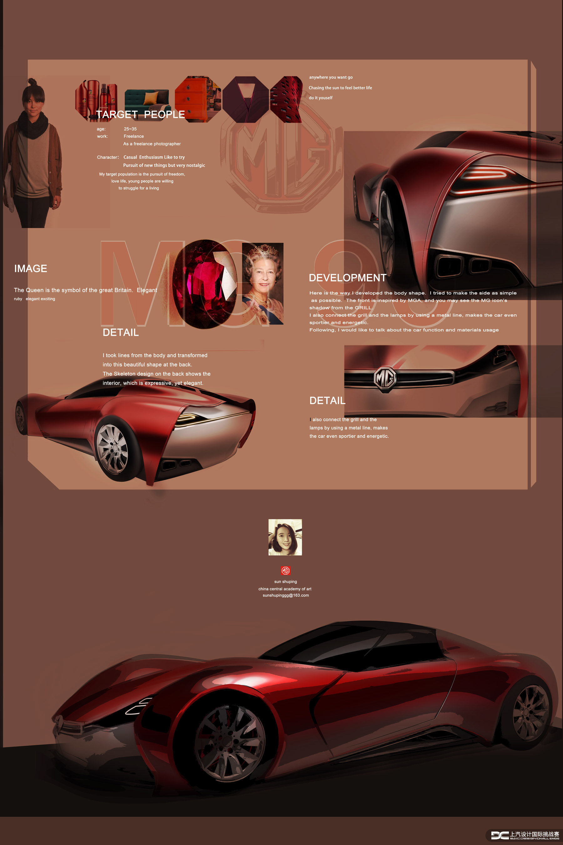 SUN SHUPING，MG R，Competition，Automobile design，Roewe mg，SAIC，