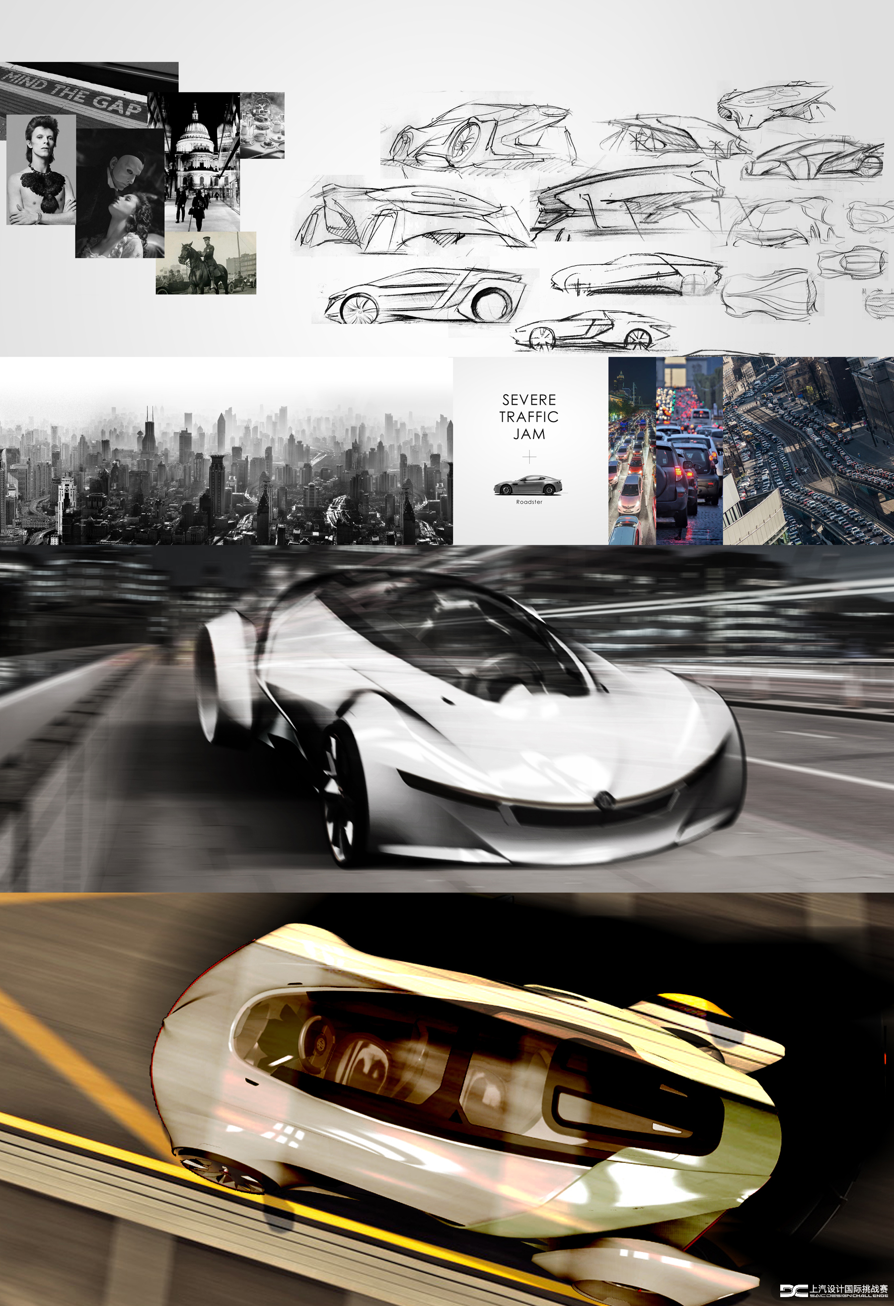 SAIC，Roewe mg，Automobile design，Competition，WANG HANLIN，