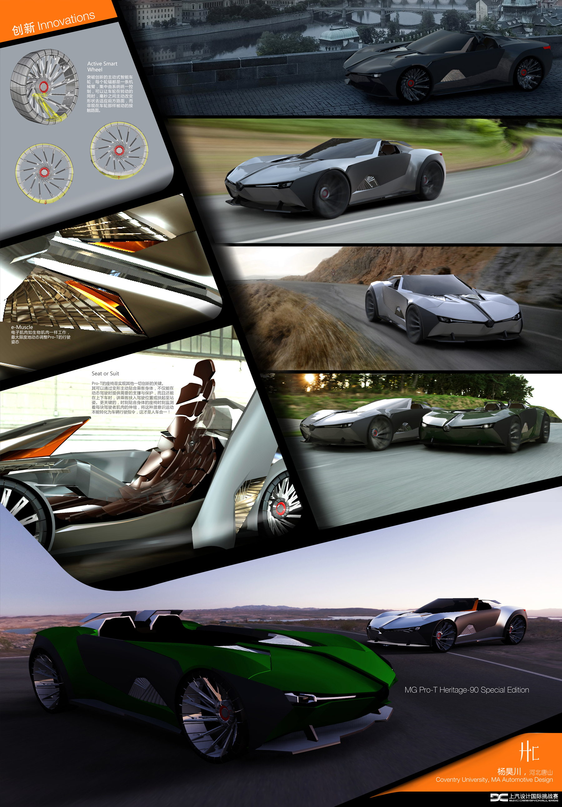 YANG HAOCHUAN，MG PRO-T，Competition，Automobile design，Roewe mg，SAIC，