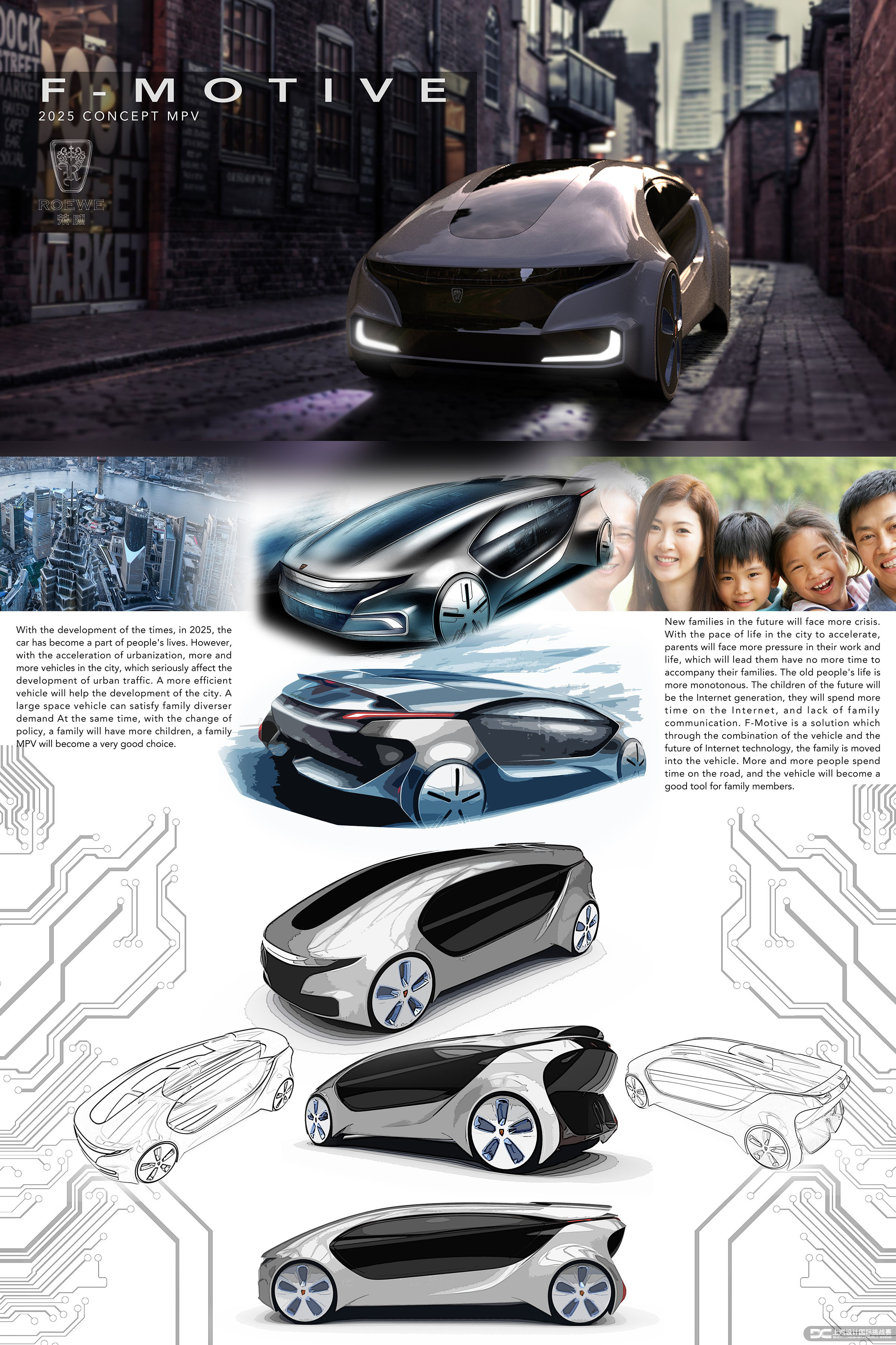Cui Chao，ROEWE F-MOTIVE，Competition，Automobile design，Roewe mg，SAIC，