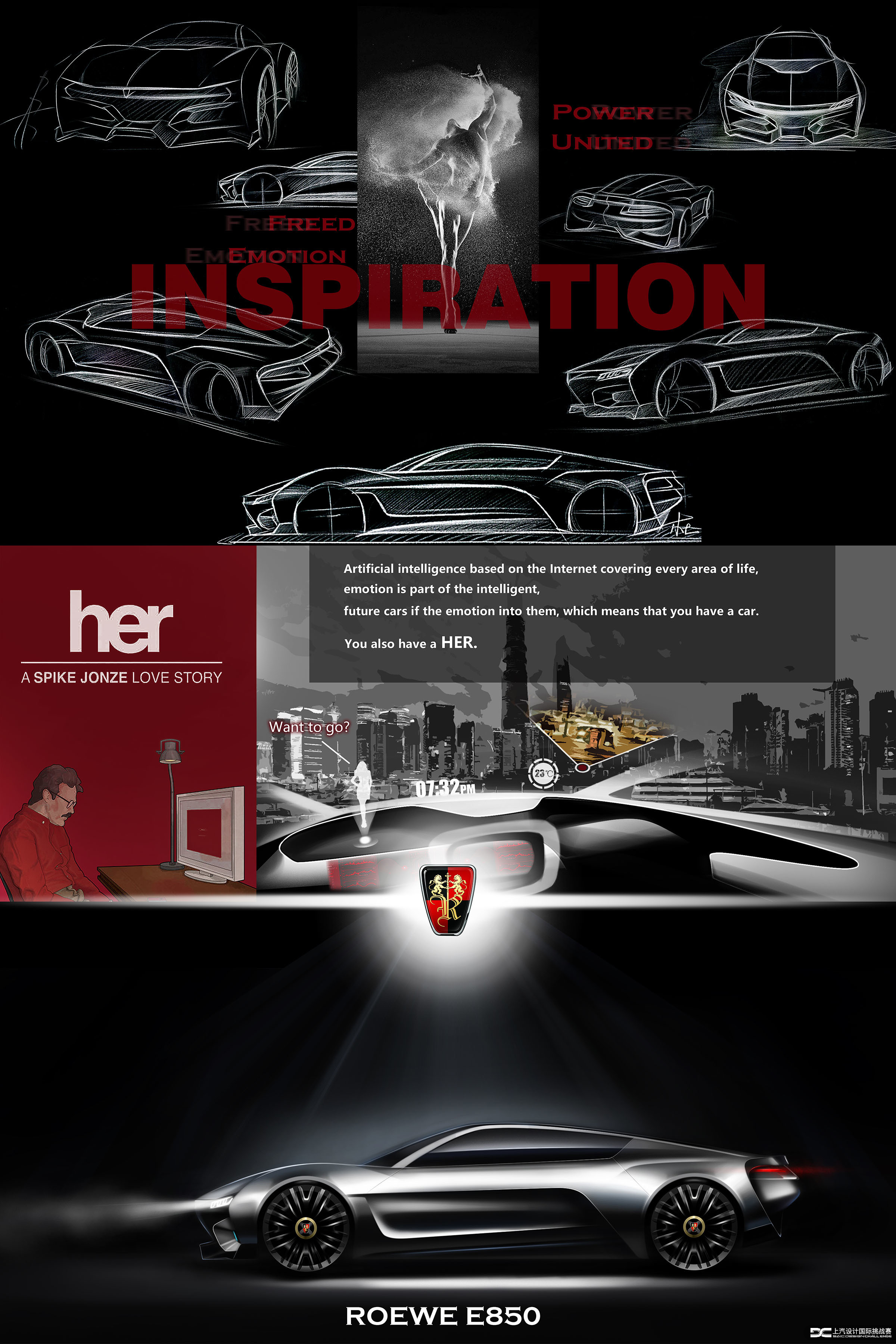Duyang，ROEWE E850，Competition，Automobile design，Roewe mg，SAIC，