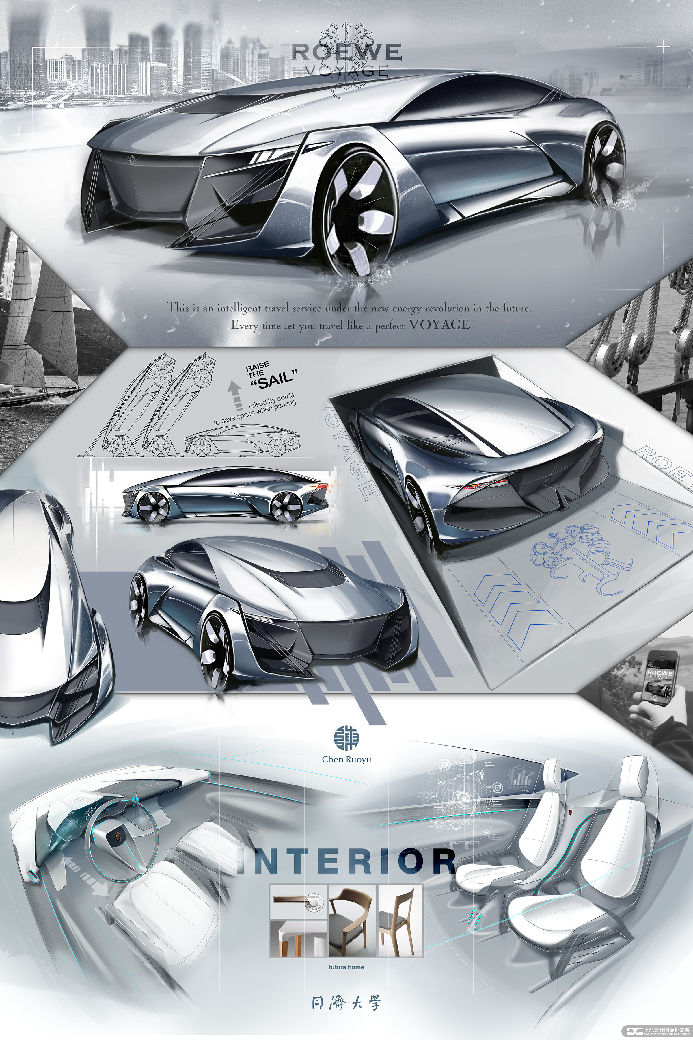 Chen Ruoyu，Rowe trip，Competition，Automobile design，Roewe mg，SAIC，