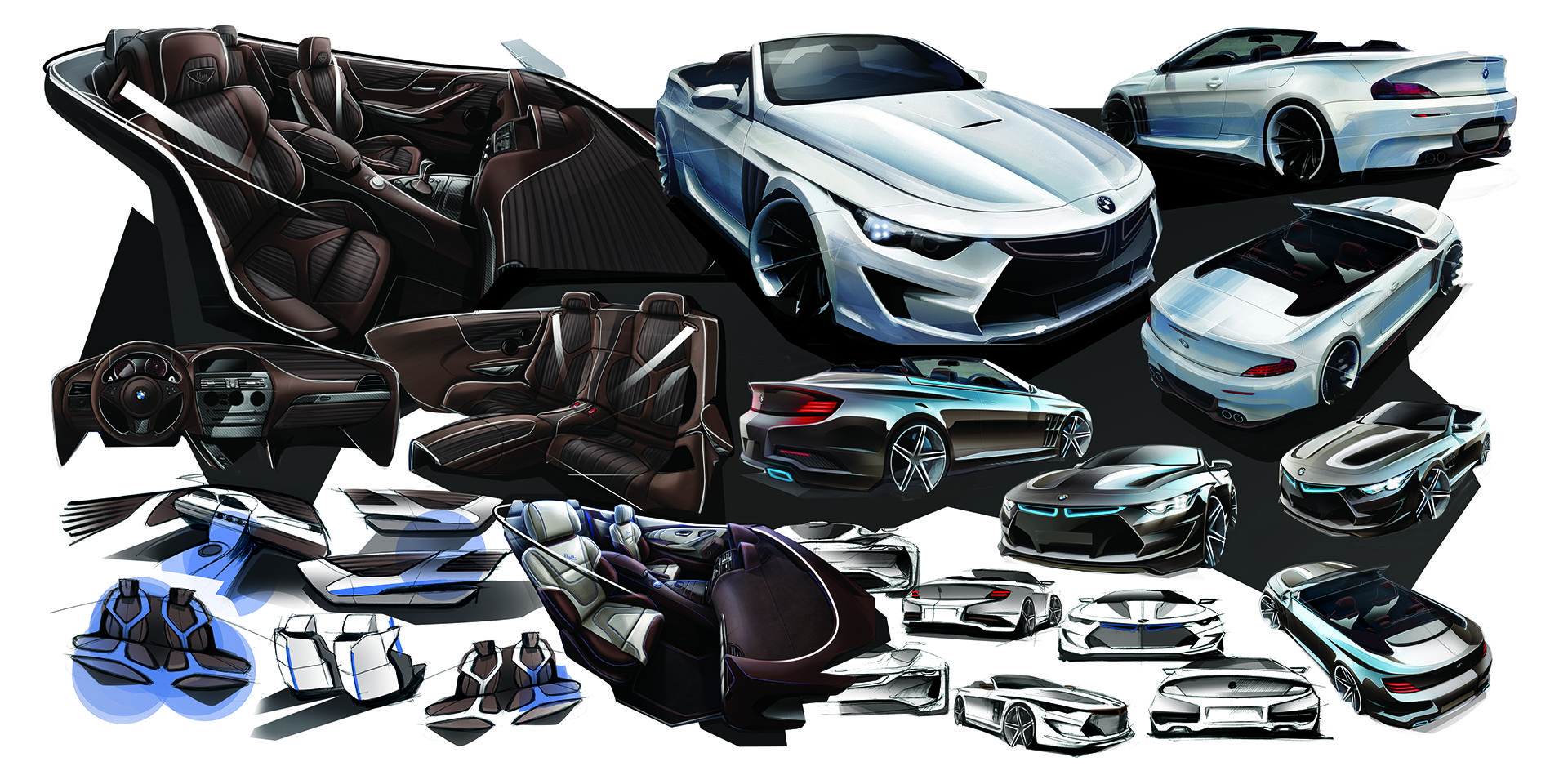 Interior design，Appearance design，Automobile design，Automotive derivatives design，