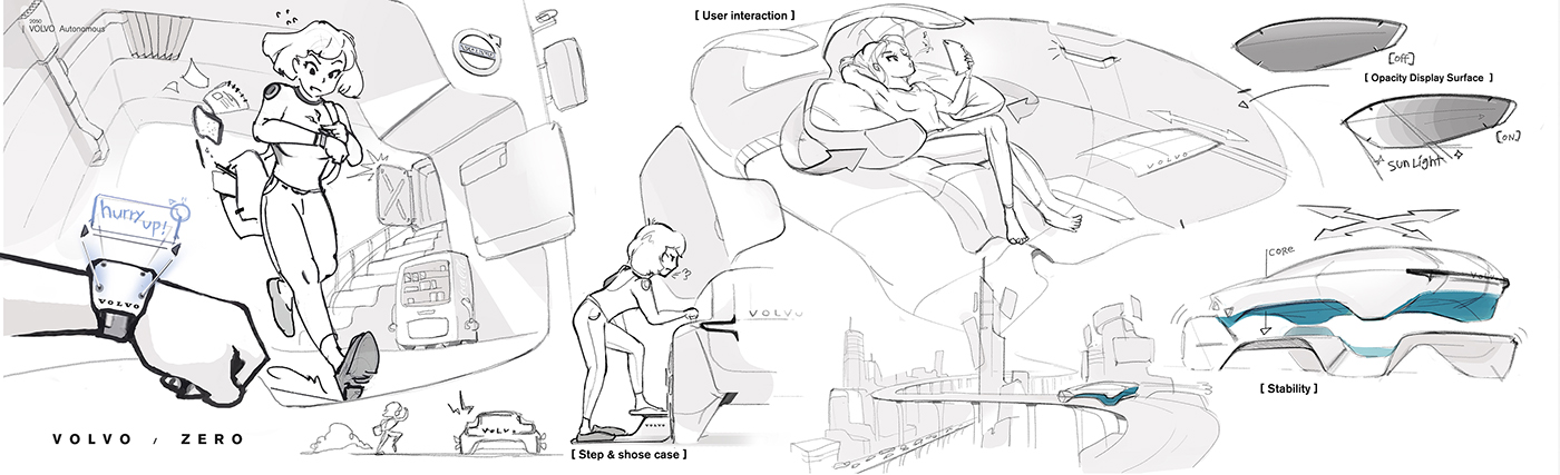 Gun-hyung Kim，traffic，Design，vehicle，volvo，