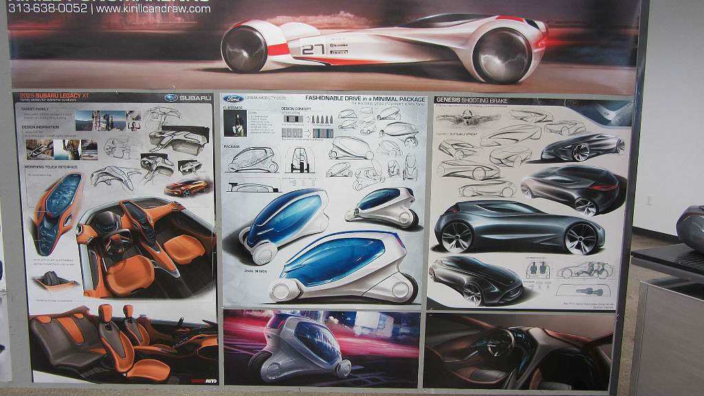 Automobile design，conceptual design，Hand drawn car，