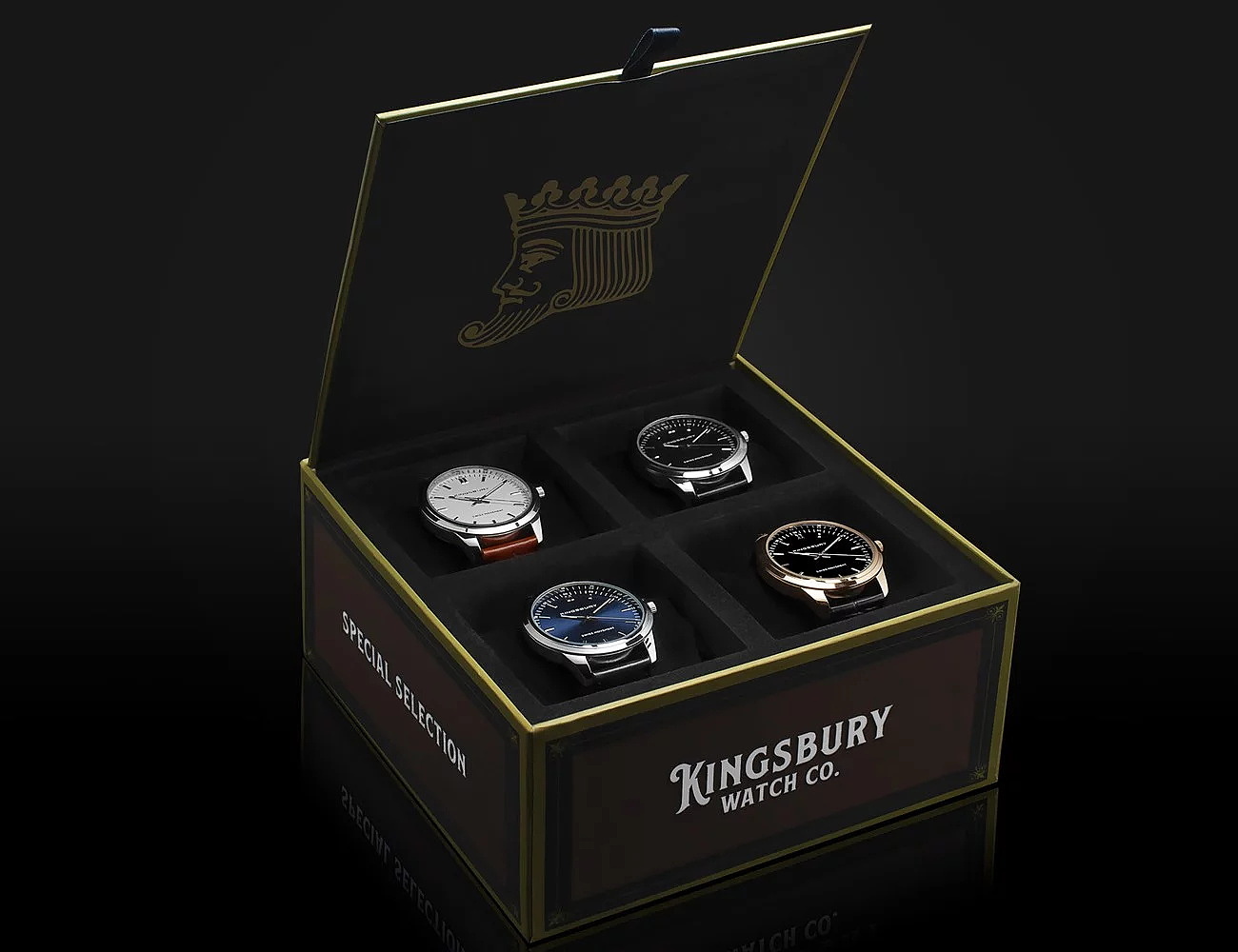 Kingsbury，Cigar box，Watch set，