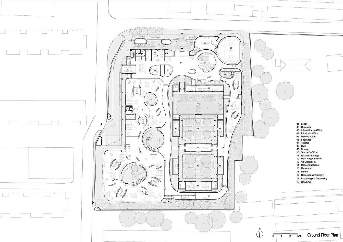 Mad architect，kindergarten，Design，Architecture，