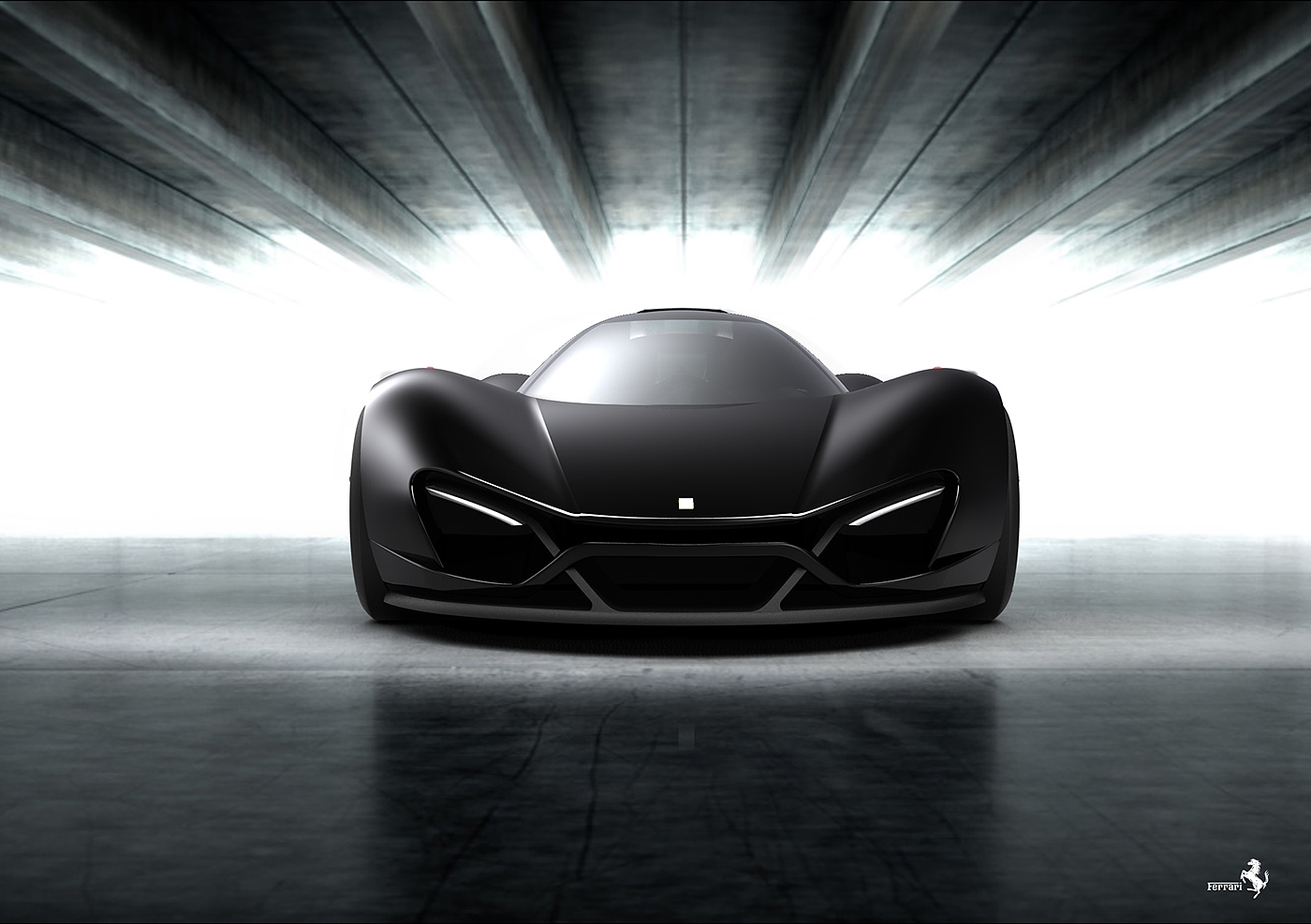 Ferrari，Concept Car，midfielder，Sports car，vehicle，
