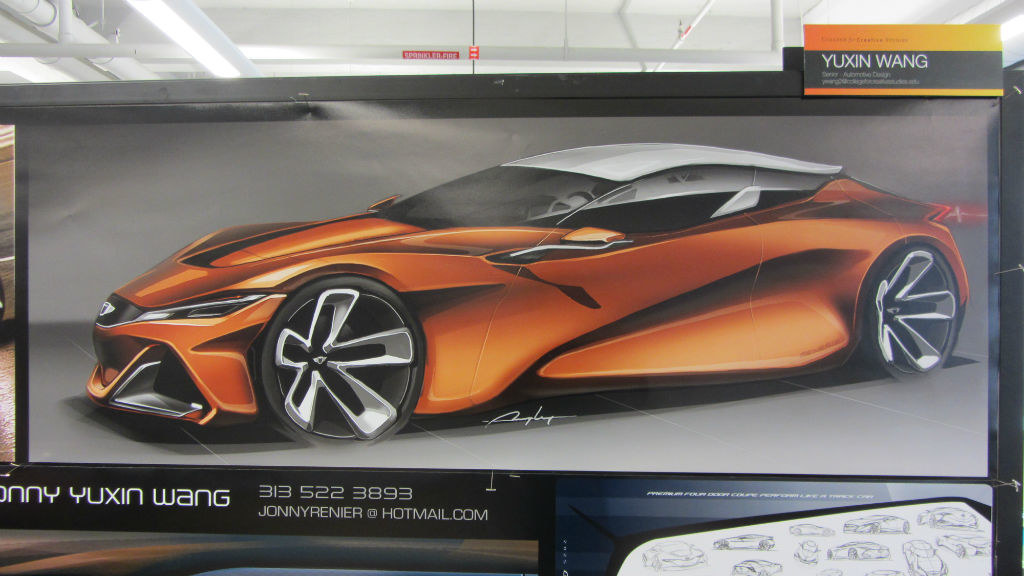 Automobile design，conceptual design，Hand drawn car，