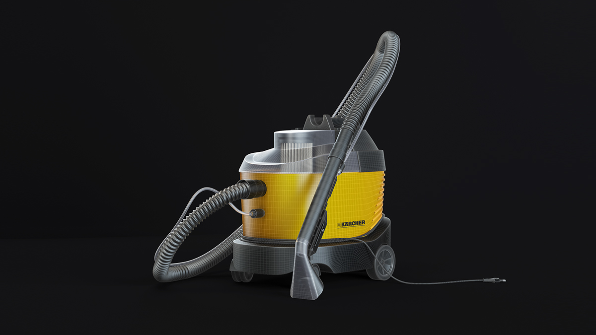 Dmitry Gusev，3d，Vacuum cleaner，Design，household electrical appliances，