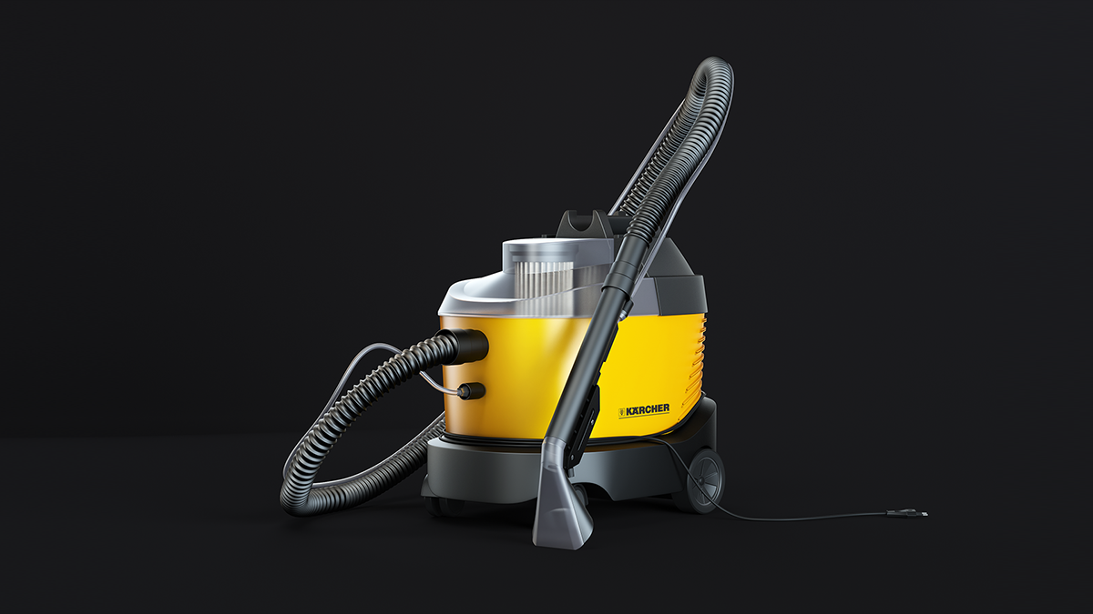 Dmitry Gusev，3d，Vacuum cleaner，Design，household electrical appliances，