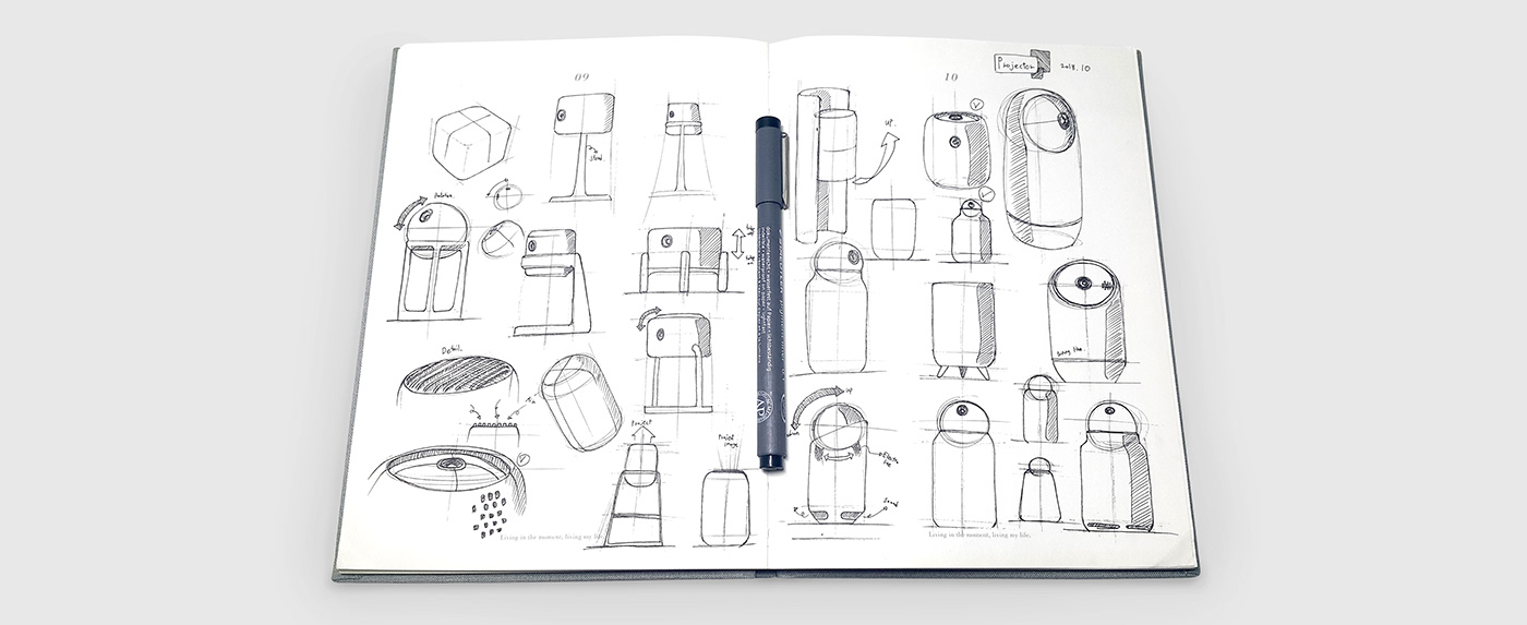 white，Projector，Projector Q，household，Projector，