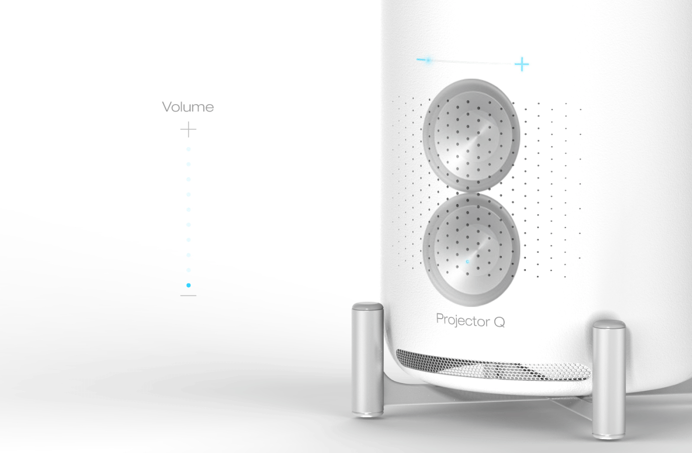 white，Projector，Projector Q，household，Projector，