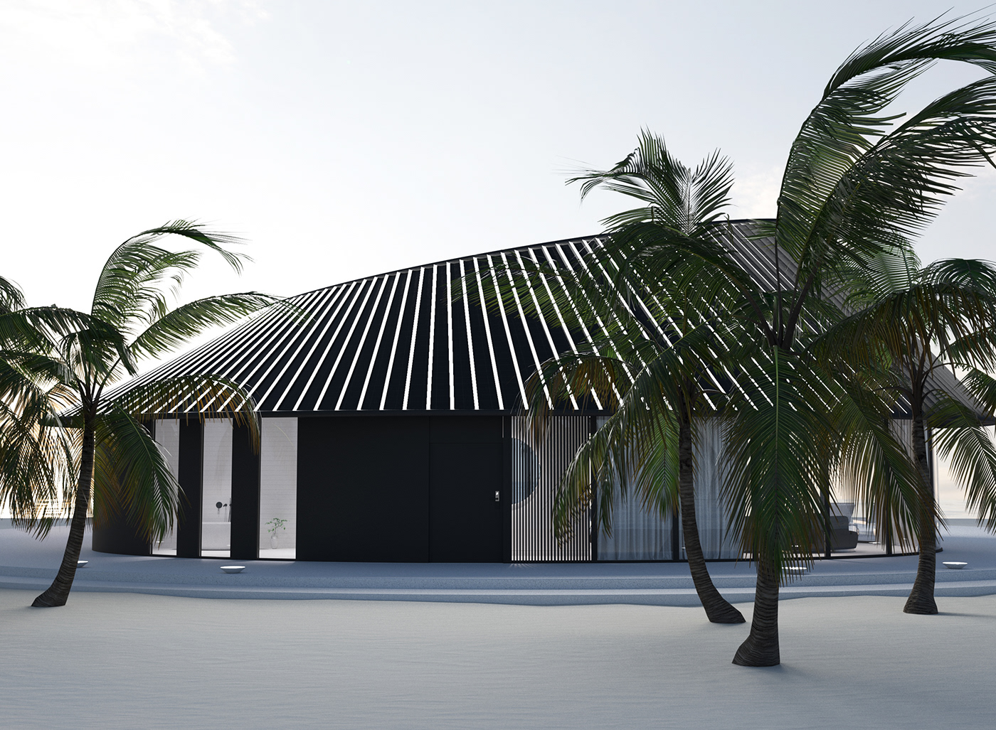 Vistas House，Solar panel，Design，residence，house，Architecture，Mohamed Mousa，