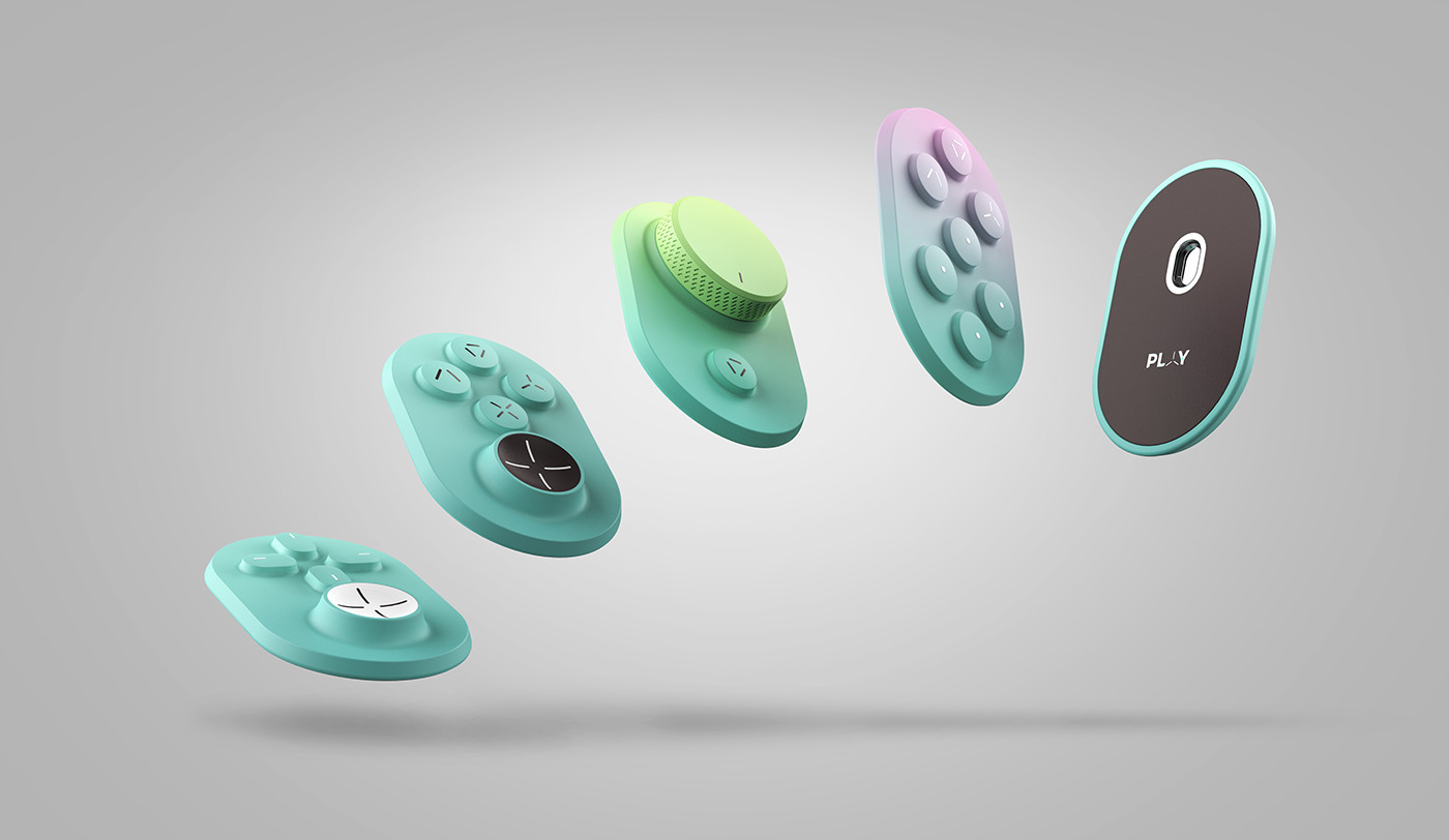 equipment，entertainment，parts，rocker，game，Play，FLUID Design，