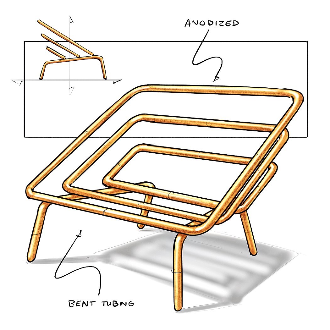 Hand drawn，Sketch，chair，