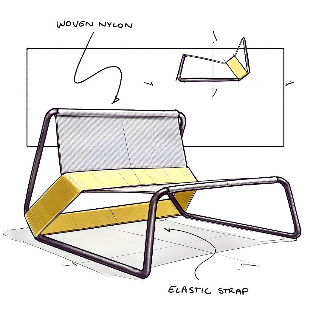 Hand drawn，Sketch，chair，