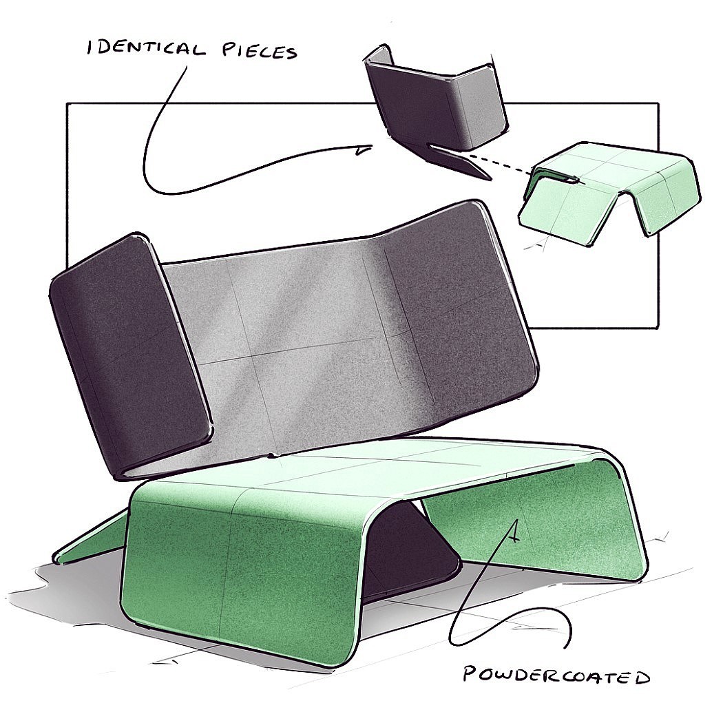 Hand drawn，Sketch，chair，