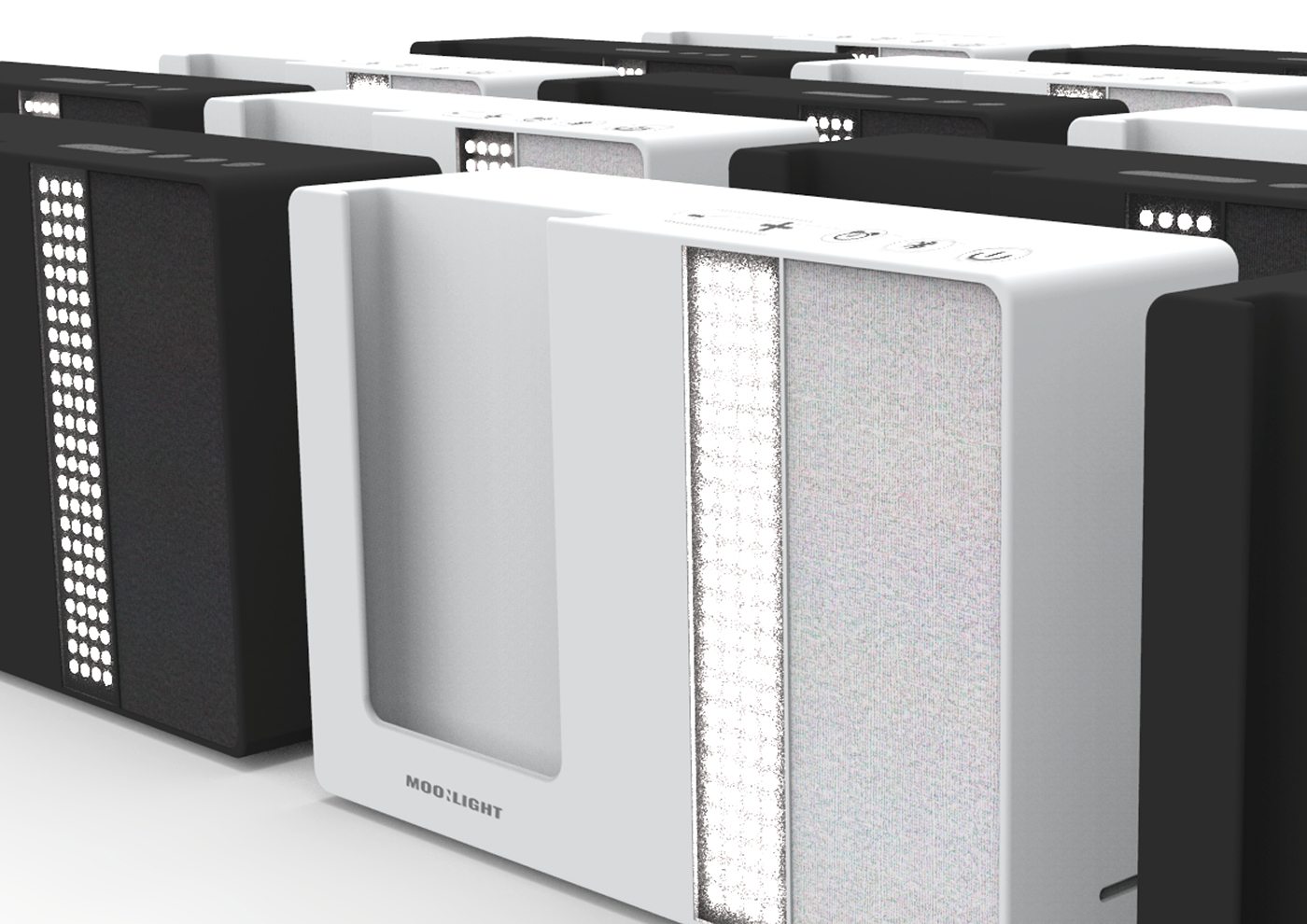 industrial design，alarm clock，lighting，originality，