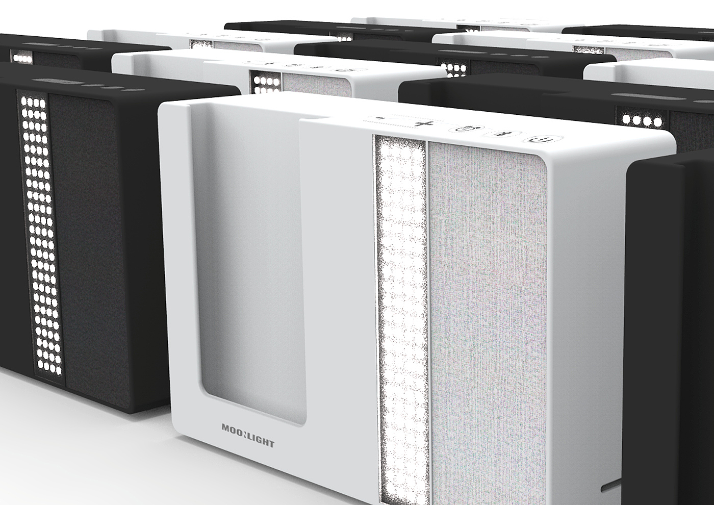 industrial design，alarm clock，lighting，originality，