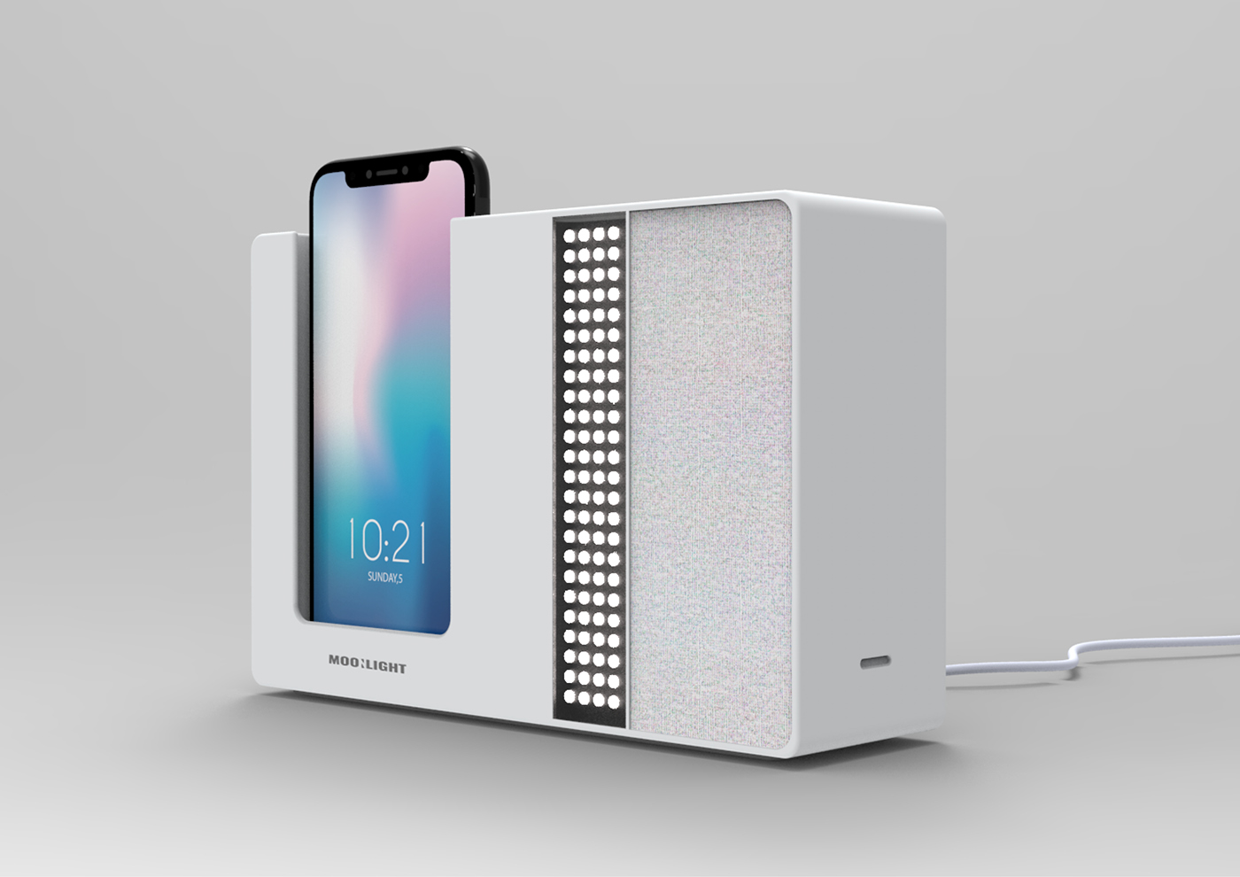 industrial design，alarm clock，lighting，originality，