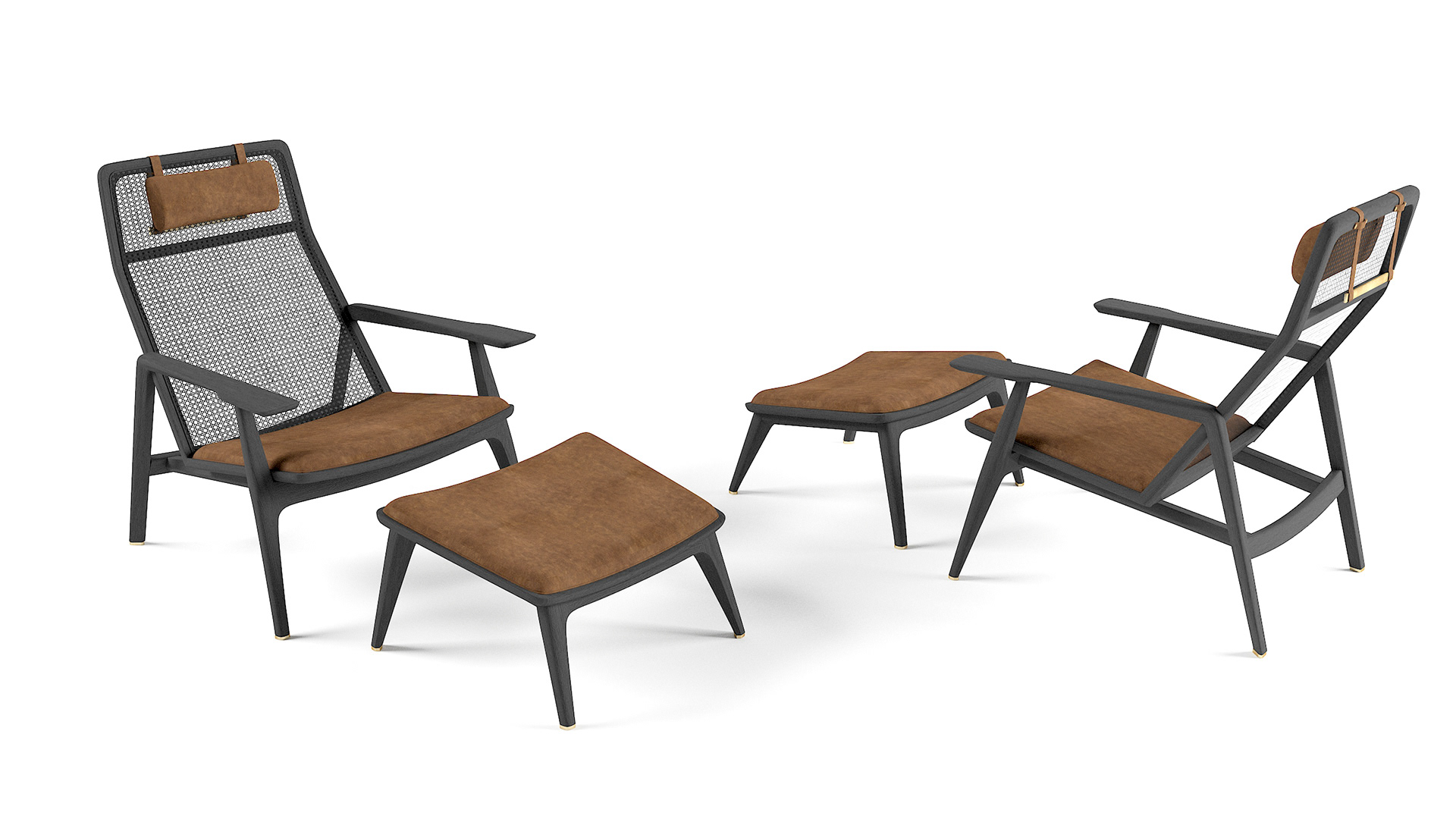 product design，furniture，deck chair，There Phong ++，