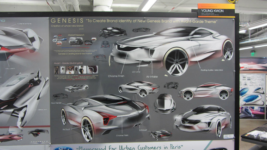 Automobile design，conceptual design，Hand drawn car，