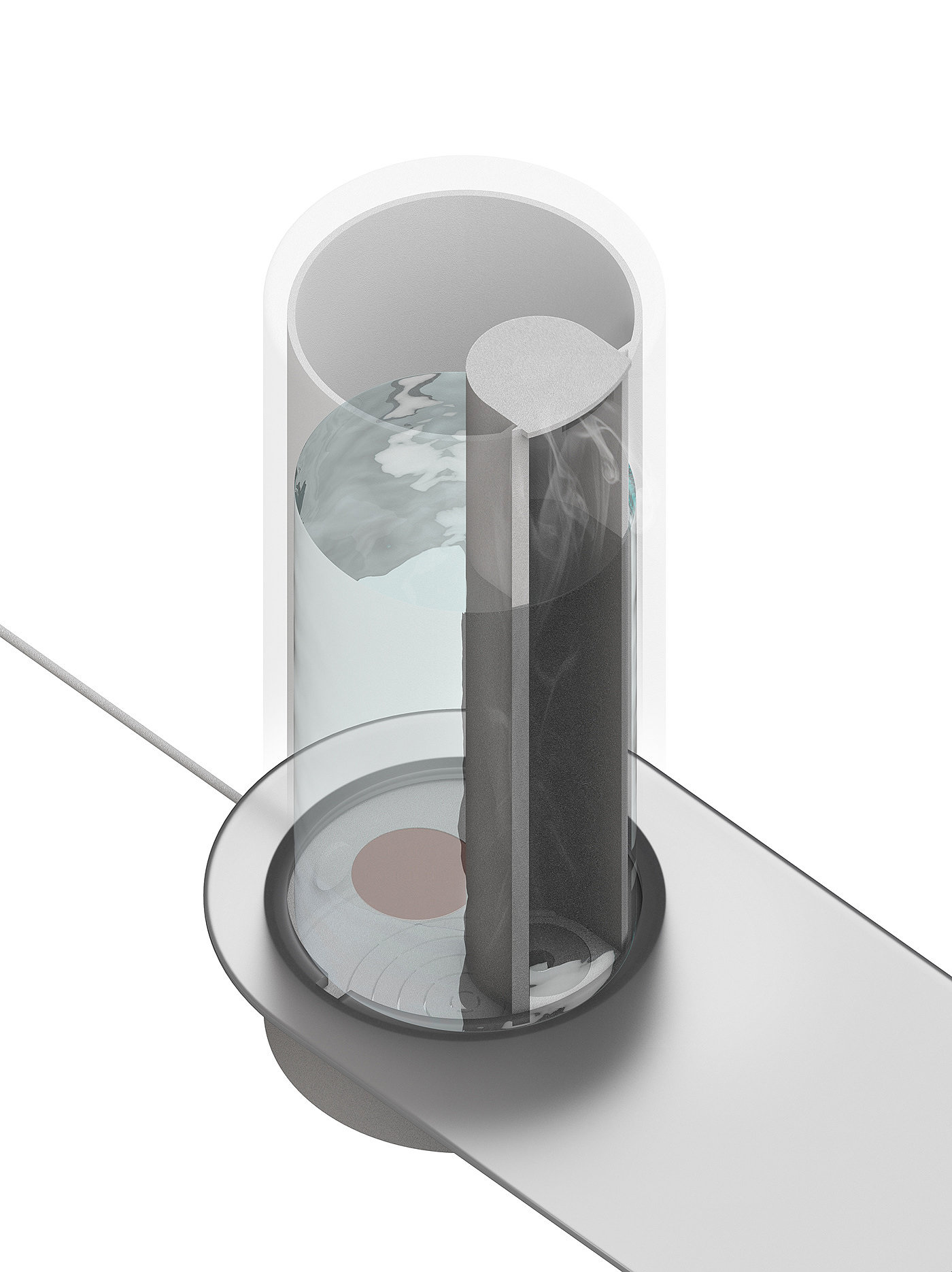 product design，small home appliances，air cleaner，MYST，