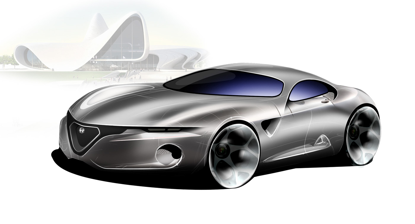 industrial design，automation，automobile，Hand drawn，Automobile design，