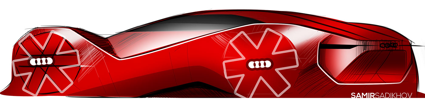 industrial design，automobile，Automobile design，Hand to，gules，audi，