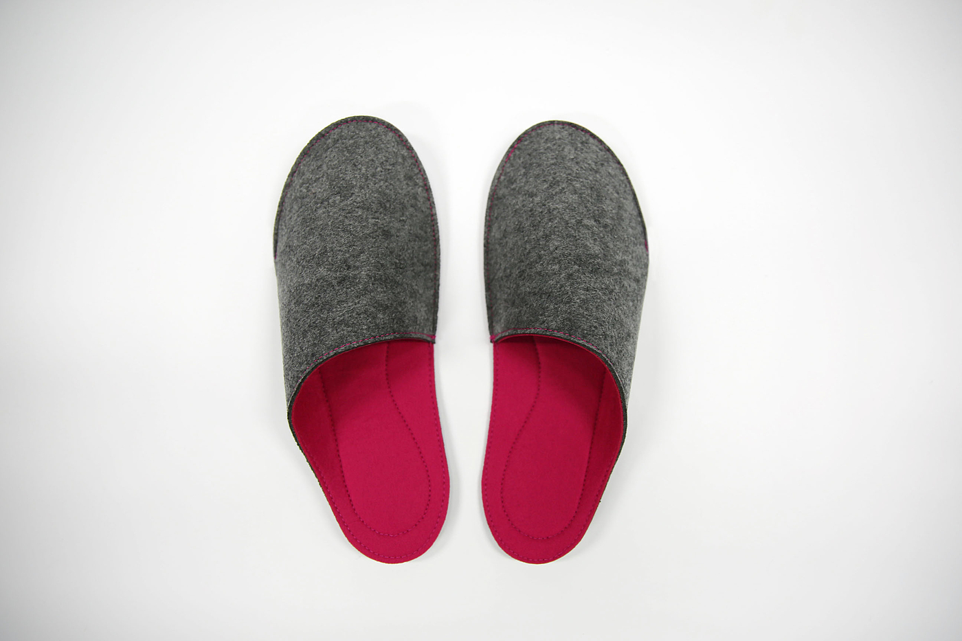 felt，LULU，One piece，concise，slipper，