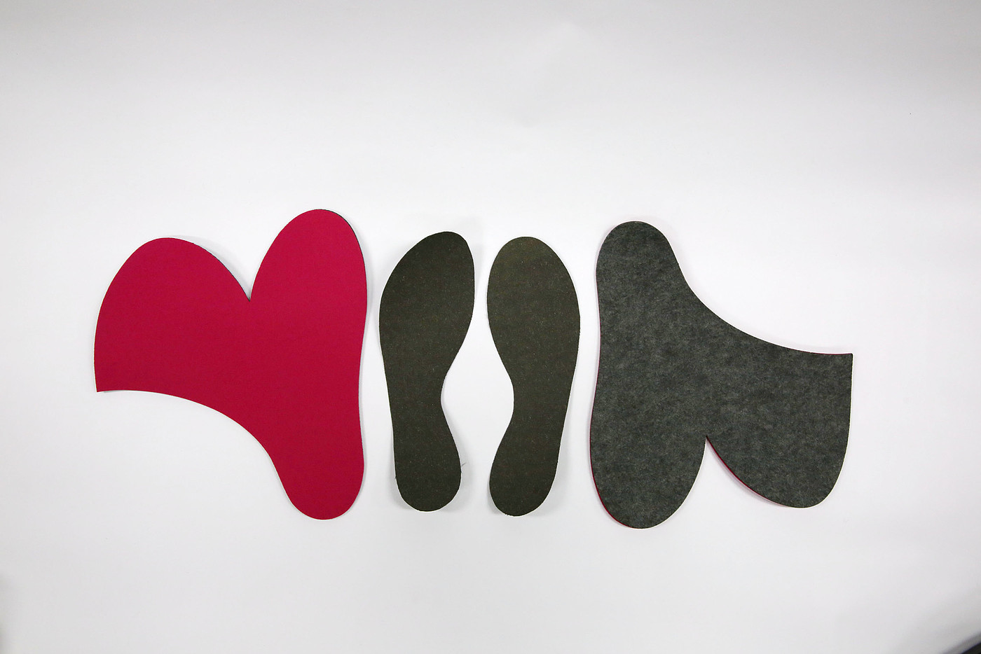 felt，LULU，One piece，concise，slipper，