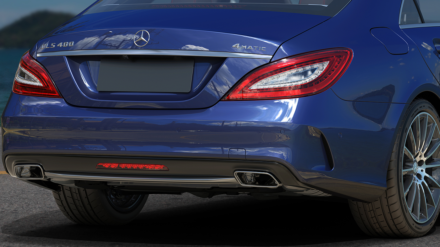 Car rendering，