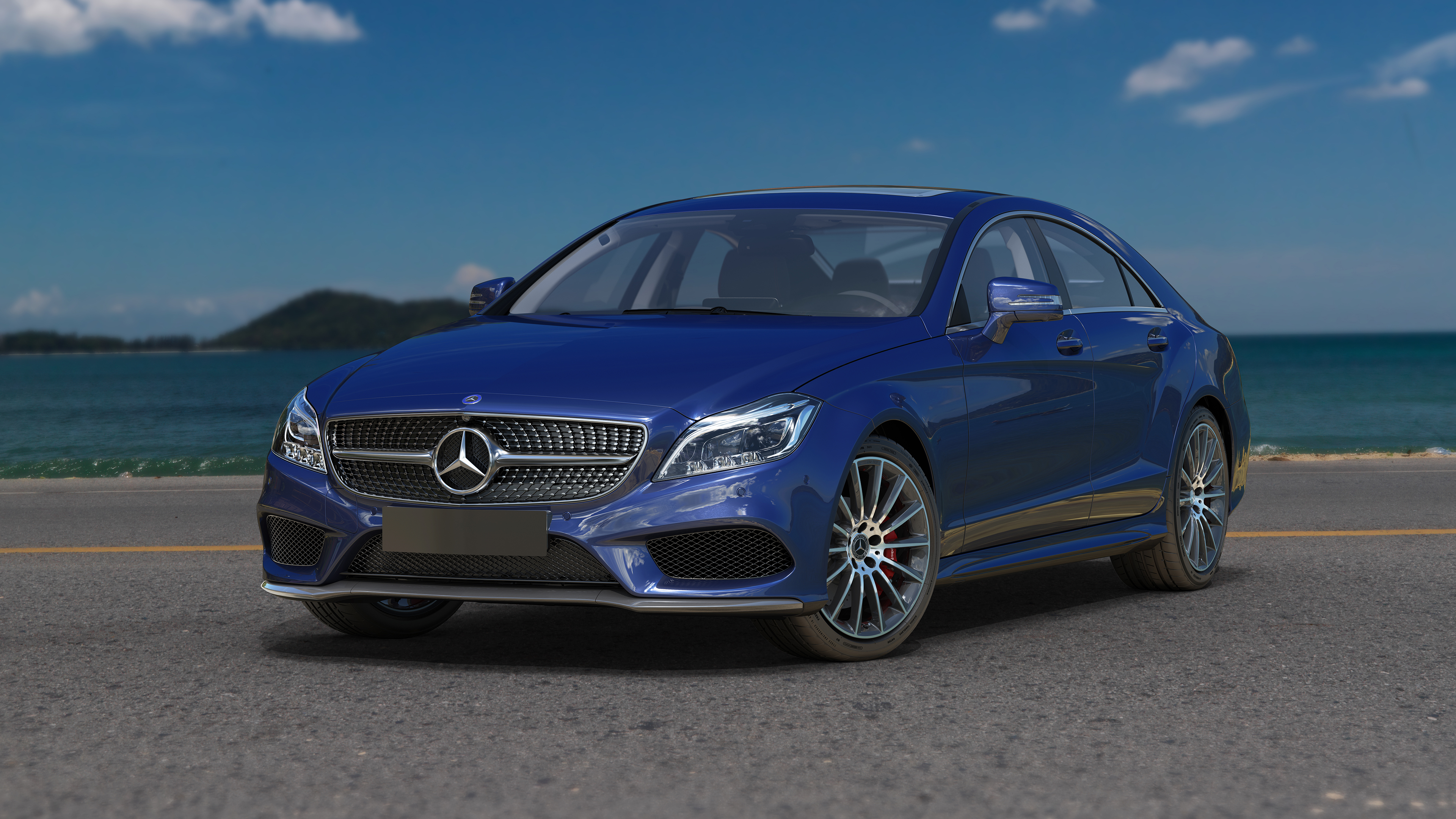Car rendering，