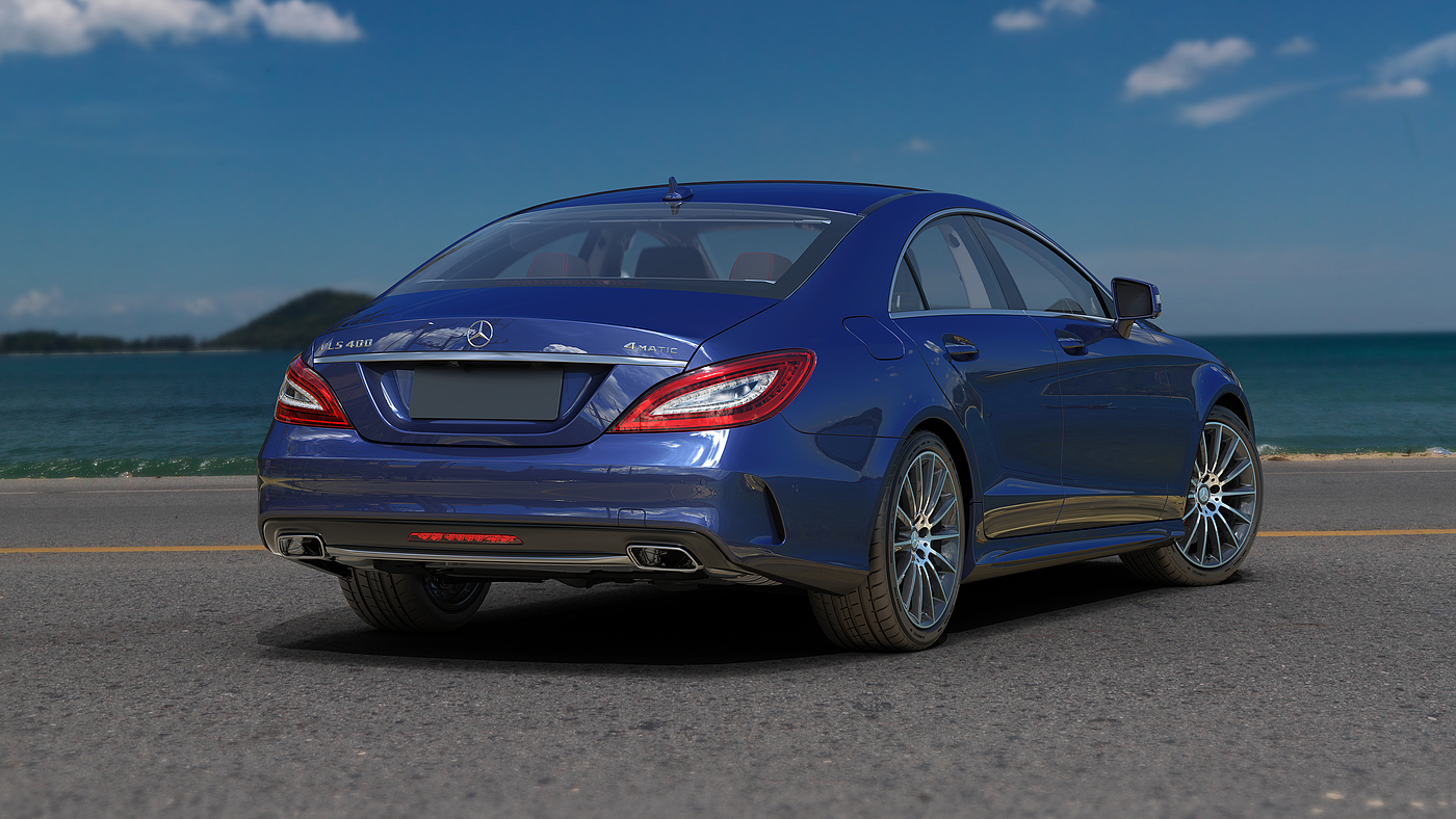 Car rendering，