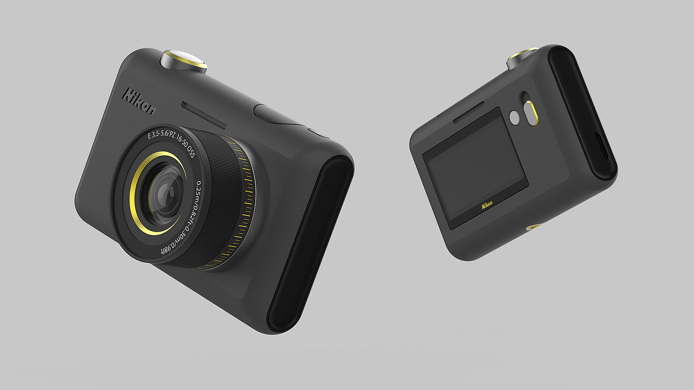 Digital camera，Nikon ，NSK0，product design，