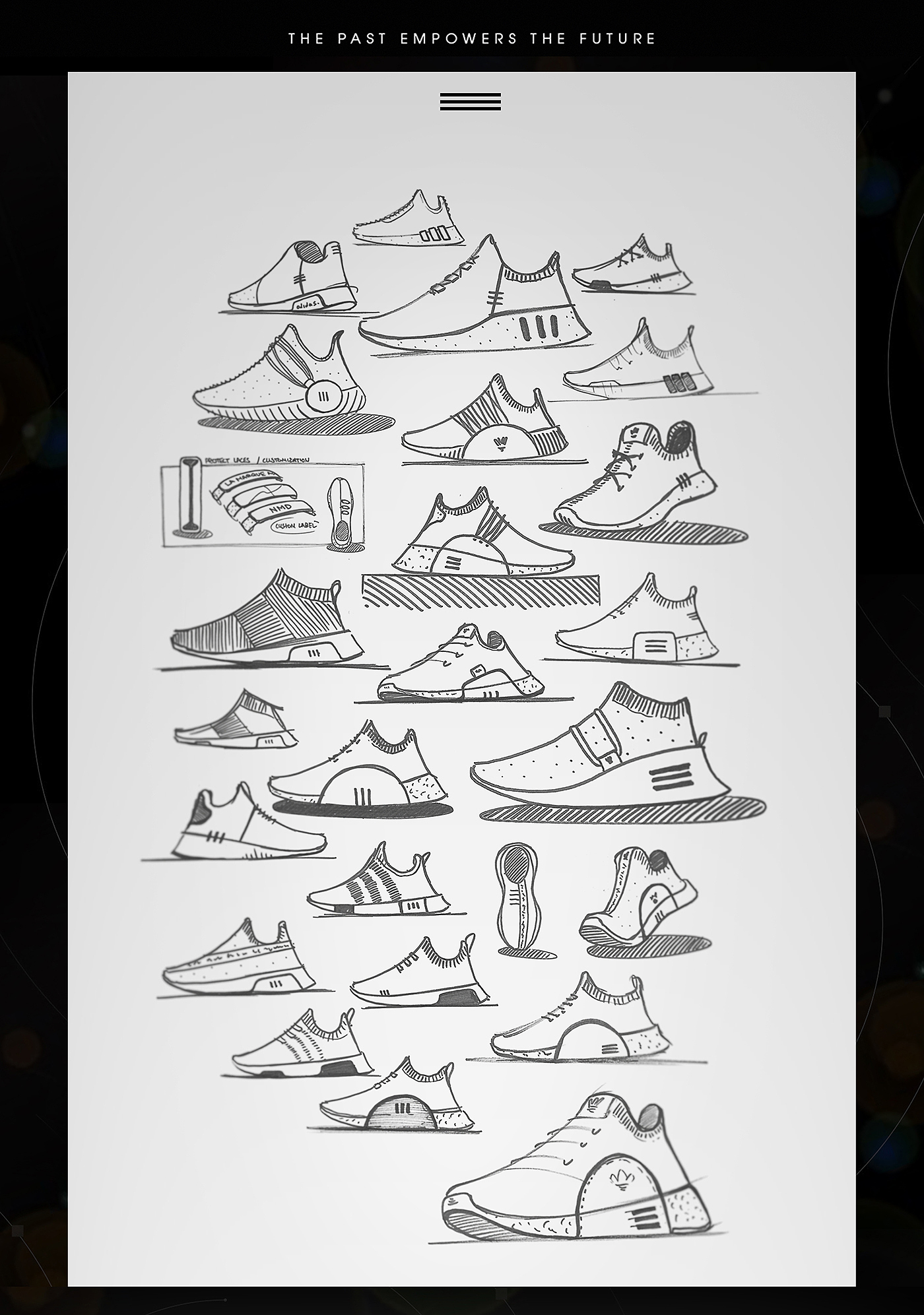 sketch，design，Bag，Antoine，Beynel，shoes，Sneakers，sketchbook，