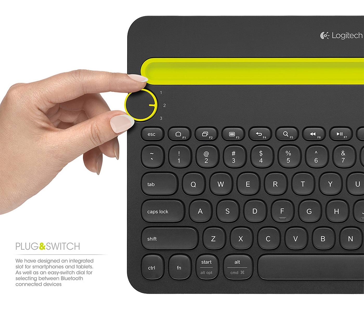 logitech，Antoine，Beynel，design，Feiz，reddot，award，keyboard，k480，product，Tech，Devices，