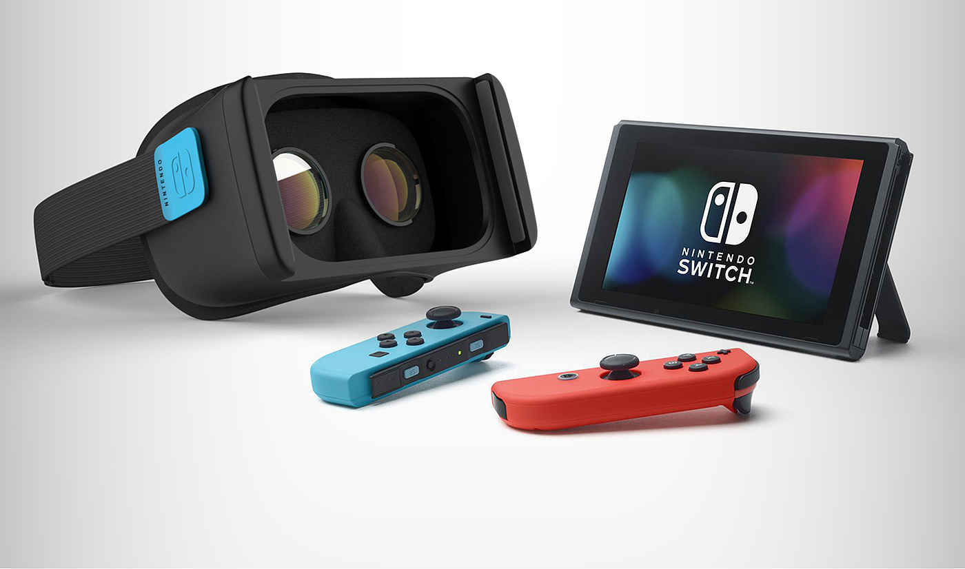 Nintendo，vr，Antoine，Beynel，design，switch，Header，Virtual，Reality，game，Mario，Zelda，