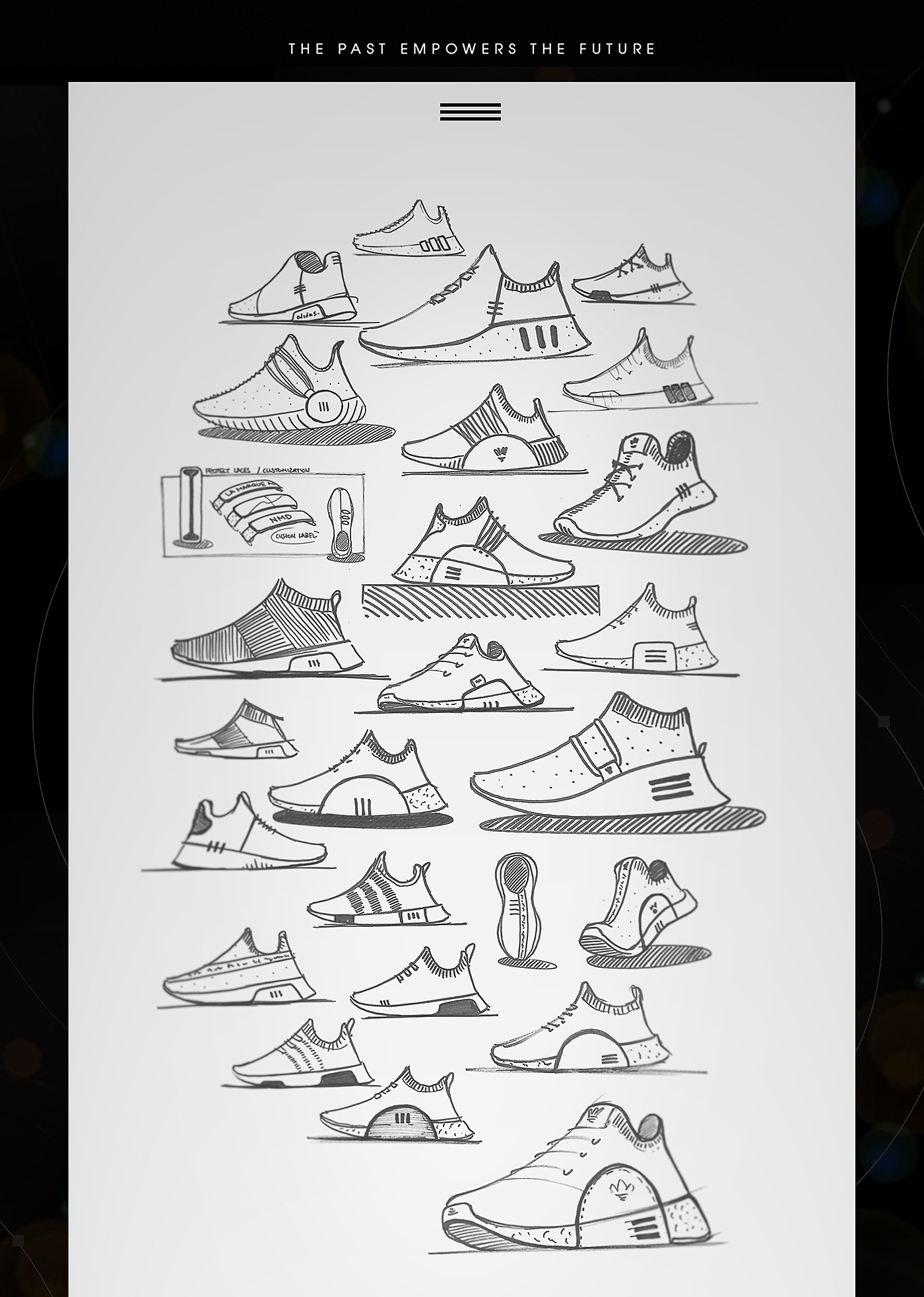 adidas，Sneakers，Antoine，Beynel，shoes，NMD，omega，Ultraboost，design，product，fashion，Lifestyle，