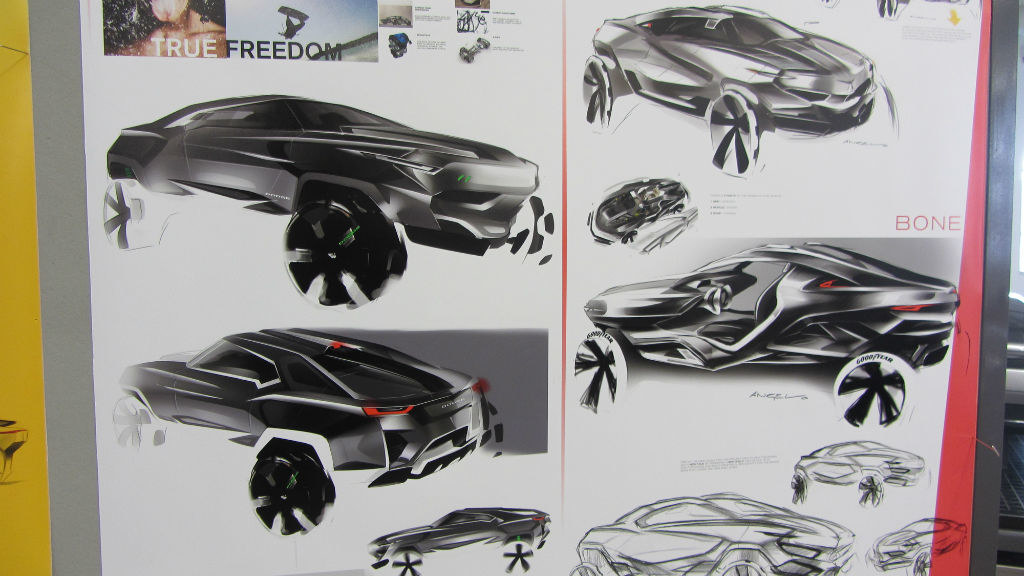 Automobile design，conceptual design，Hand drawn car，