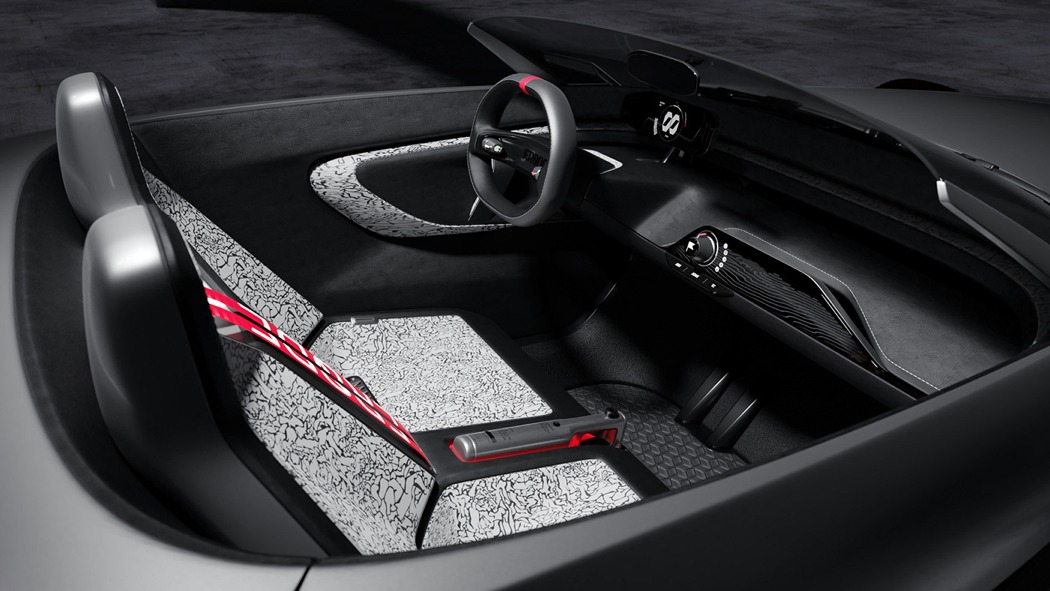 vehicle，ERE，Electric，racing，gules，silver gray，