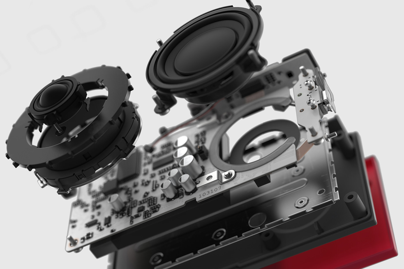 Red dot award，intelligence，speaker，Portable，black，Dynaudio，2018 red dot award，