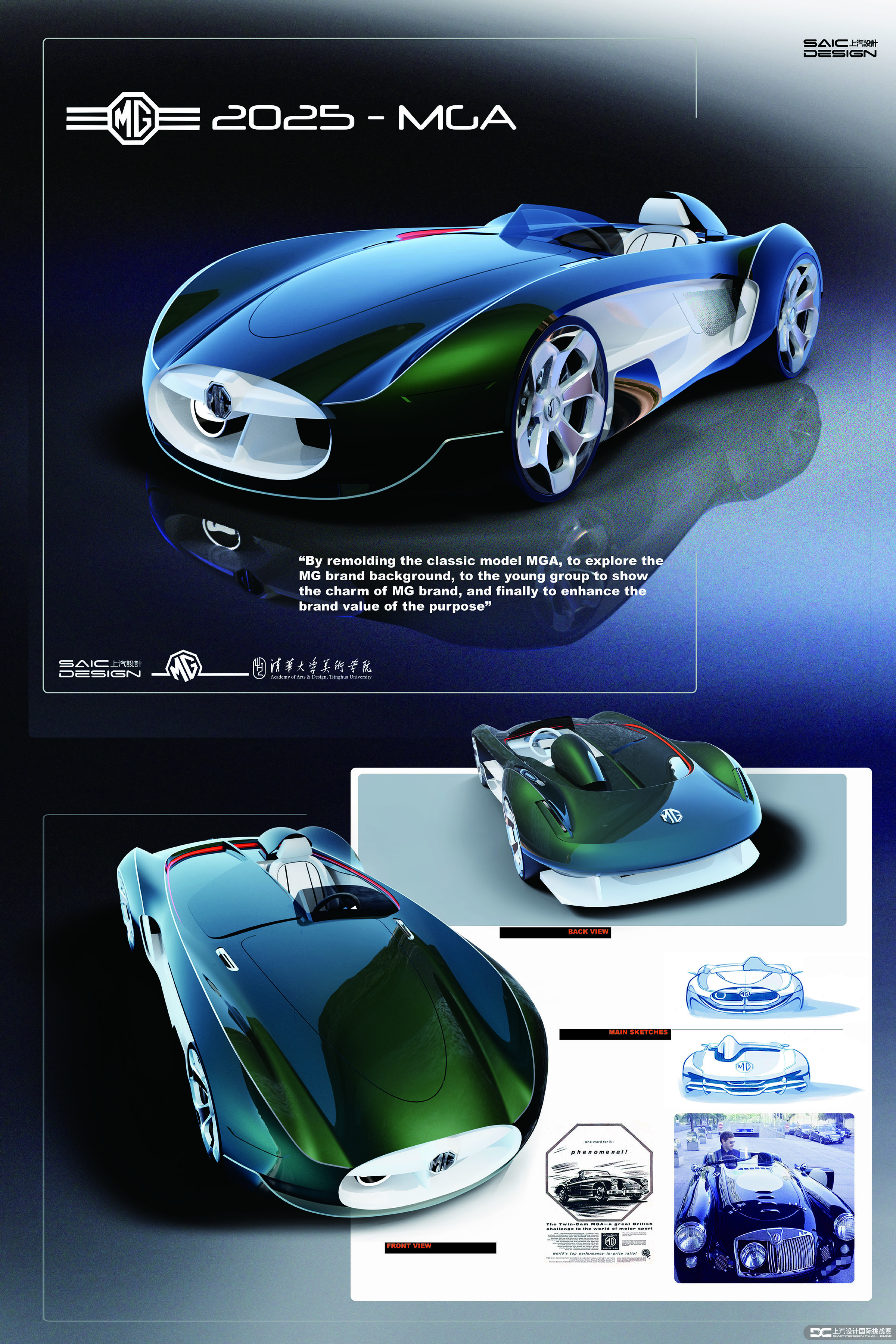 SAIC，Roewe mg，Automobile design，Competition，Qin Li，MG MCA，