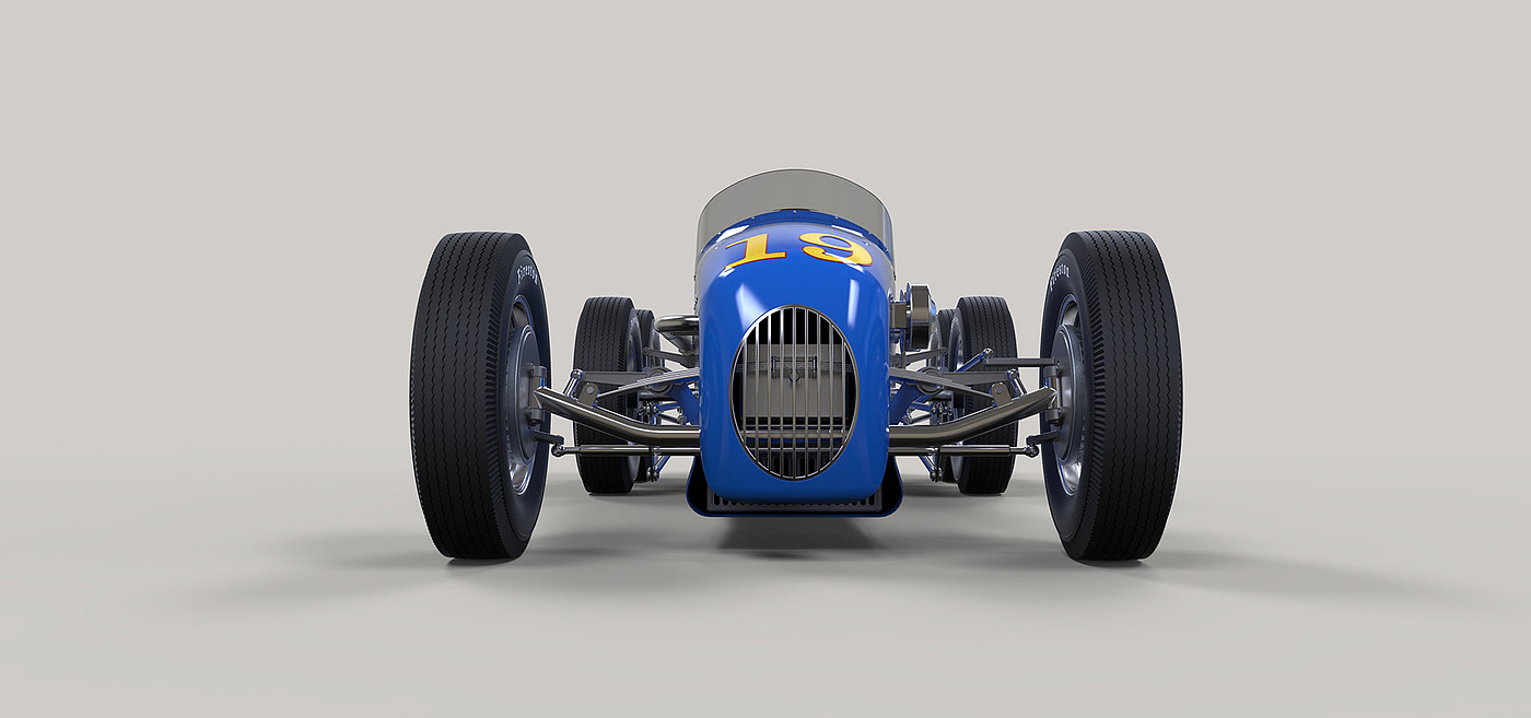 formula car，Six wheeled vehicle，Pat Clancy，