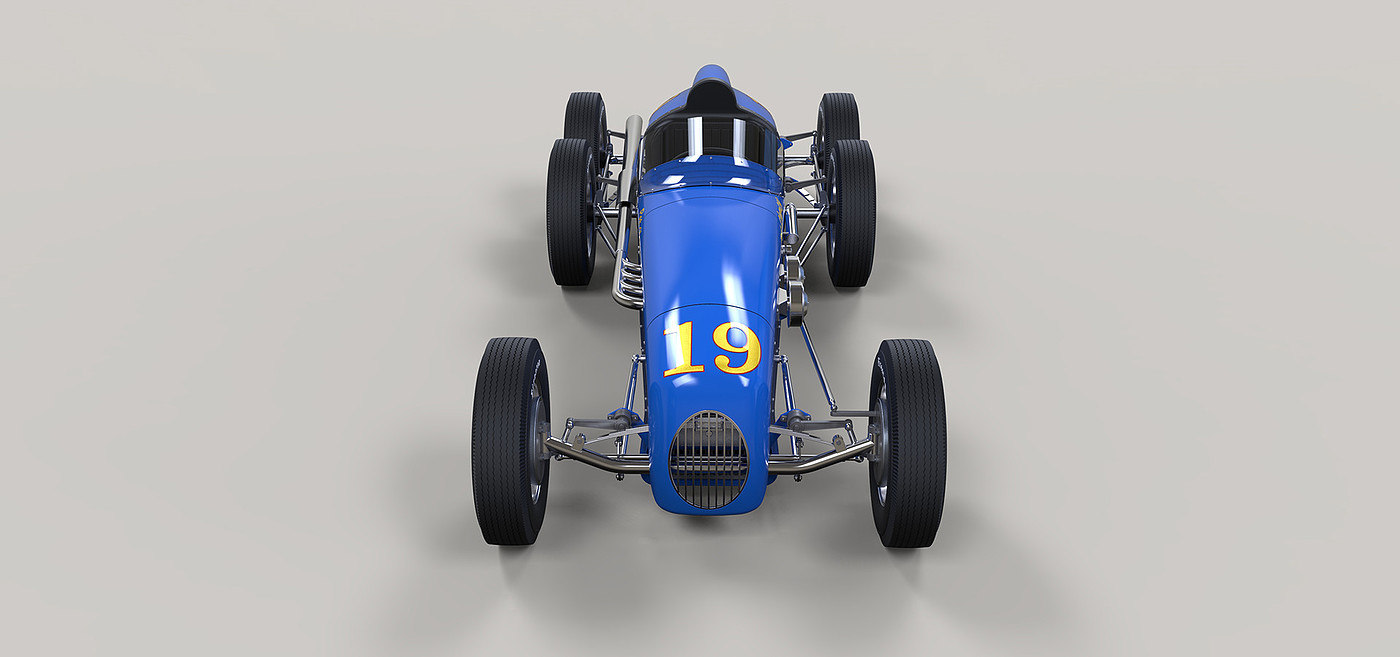 formula car，Six wheeled vehicle，Pat Clancy，