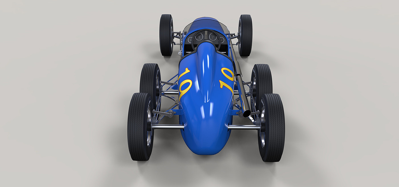 formula car，Six wheeled vehicle，Pat Clancy，