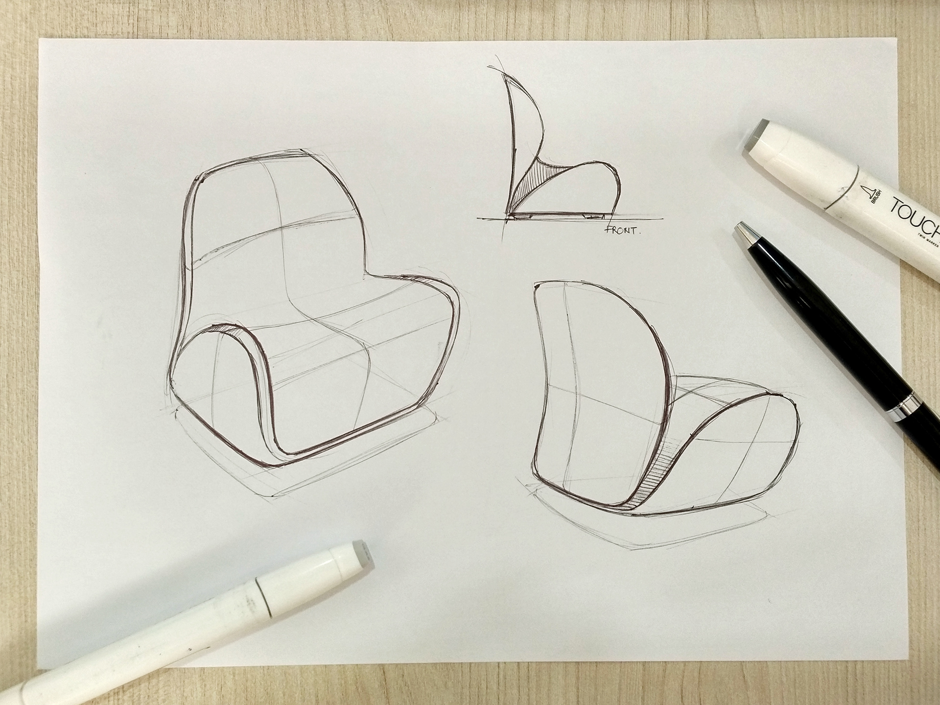 Family chair，product design，industrial design，