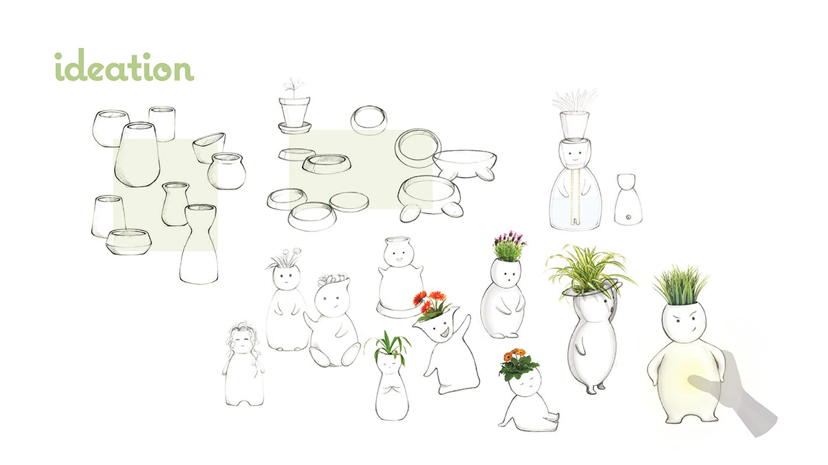 bonsai，LED lamps，product design，industrial design，